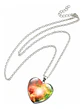 Collar Para Hombres Y Mujeres Dije Corazón Galaxia Nebulosa - Miniatura 18