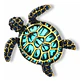 Broche De Alfiler Para Hombre Y Mujer Tortuga Esmaltada Moda - Miniatura 1