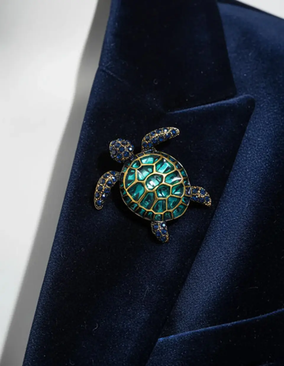Broche De Alfiler Para Hombre Y Mujer Tortuga Esmaltada Moda 5