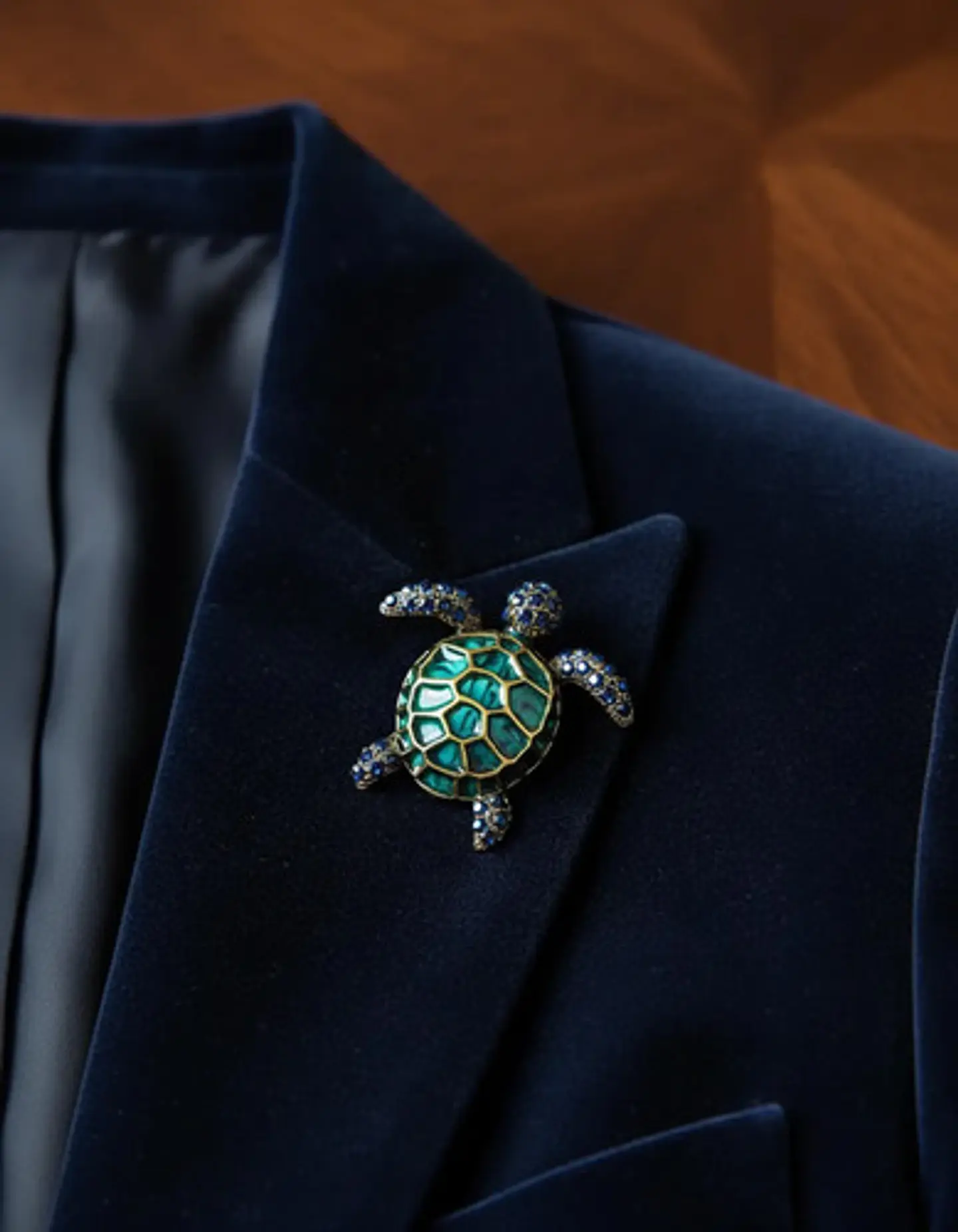 Broche De Alfiler Para Hombre Y Mujer Tortuga Esmaltada Moda 6