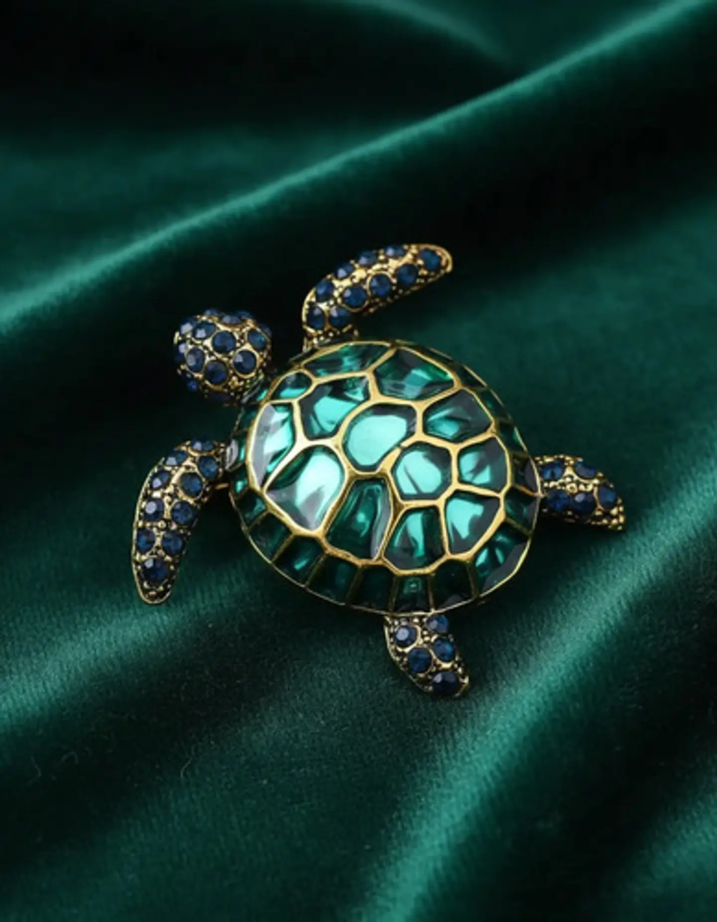 Broche De Alfiler Para Hombre Y Mujer Tortuga Esmaltada Moda 8
