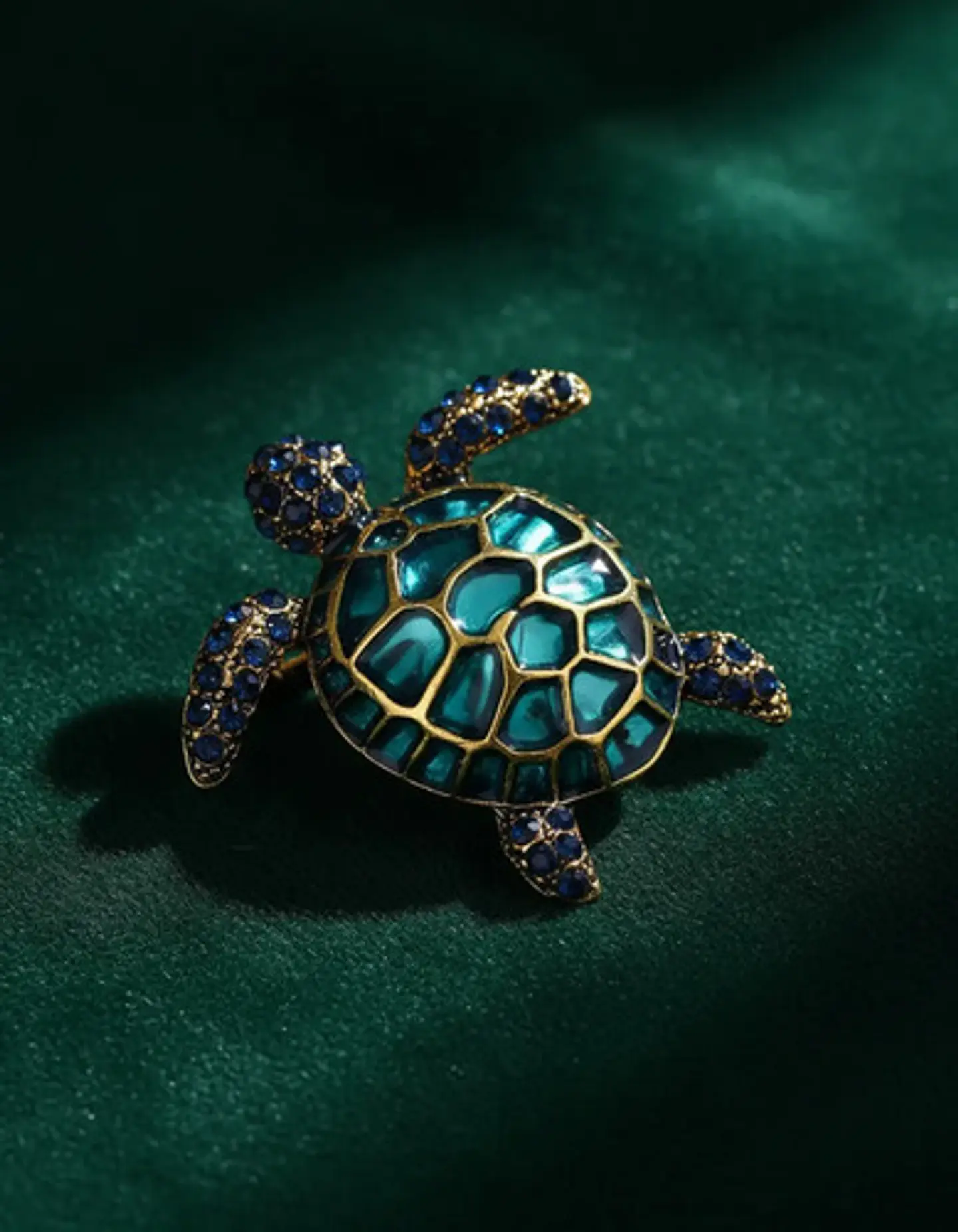 Broche De Alfiler Para Hombre Y Mujer Tortuga Esmaltada Moda 9