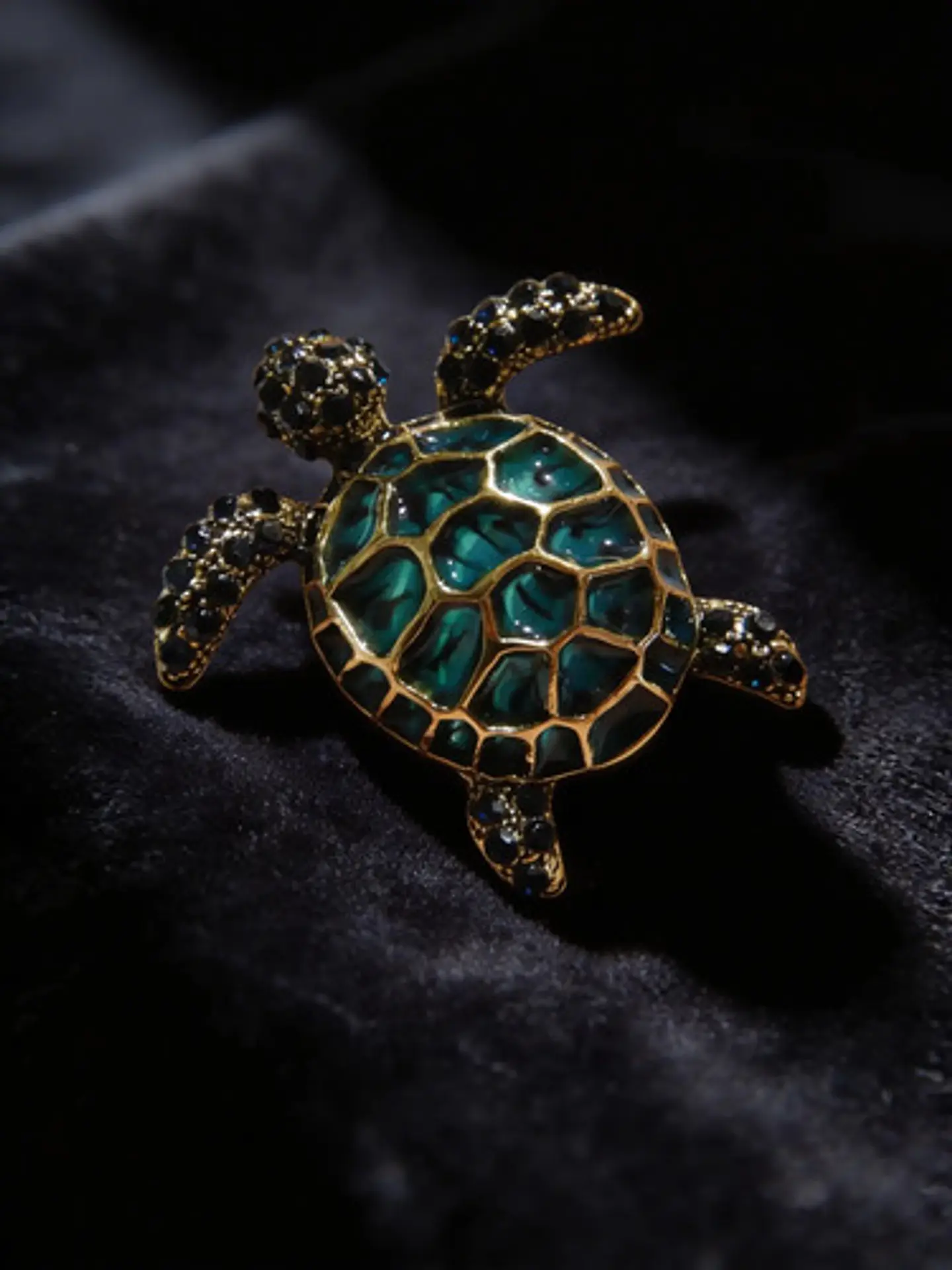 Broche De Alfiler Para Hombre Y Mujer Tortuga Esmaltada Moda 10