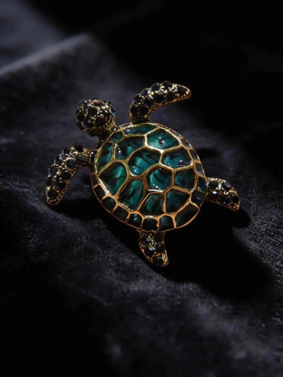 Broche De Alfiler Para Hombre Y Mujer Tortuga Esmaltada Moda 10
