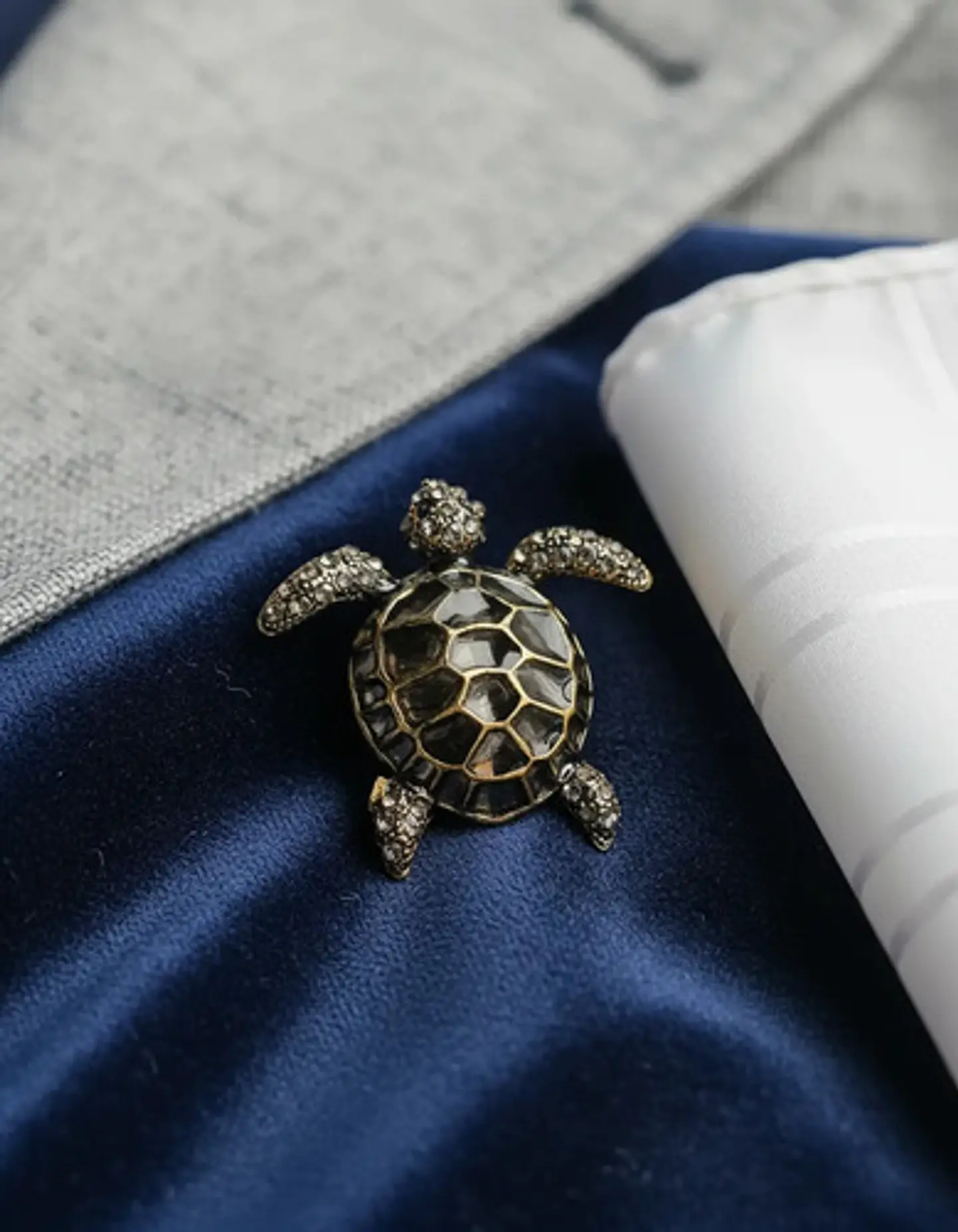 Broche De Alfiler Para Hombre Y Mujer Tortuga Esmaltada Moda 13