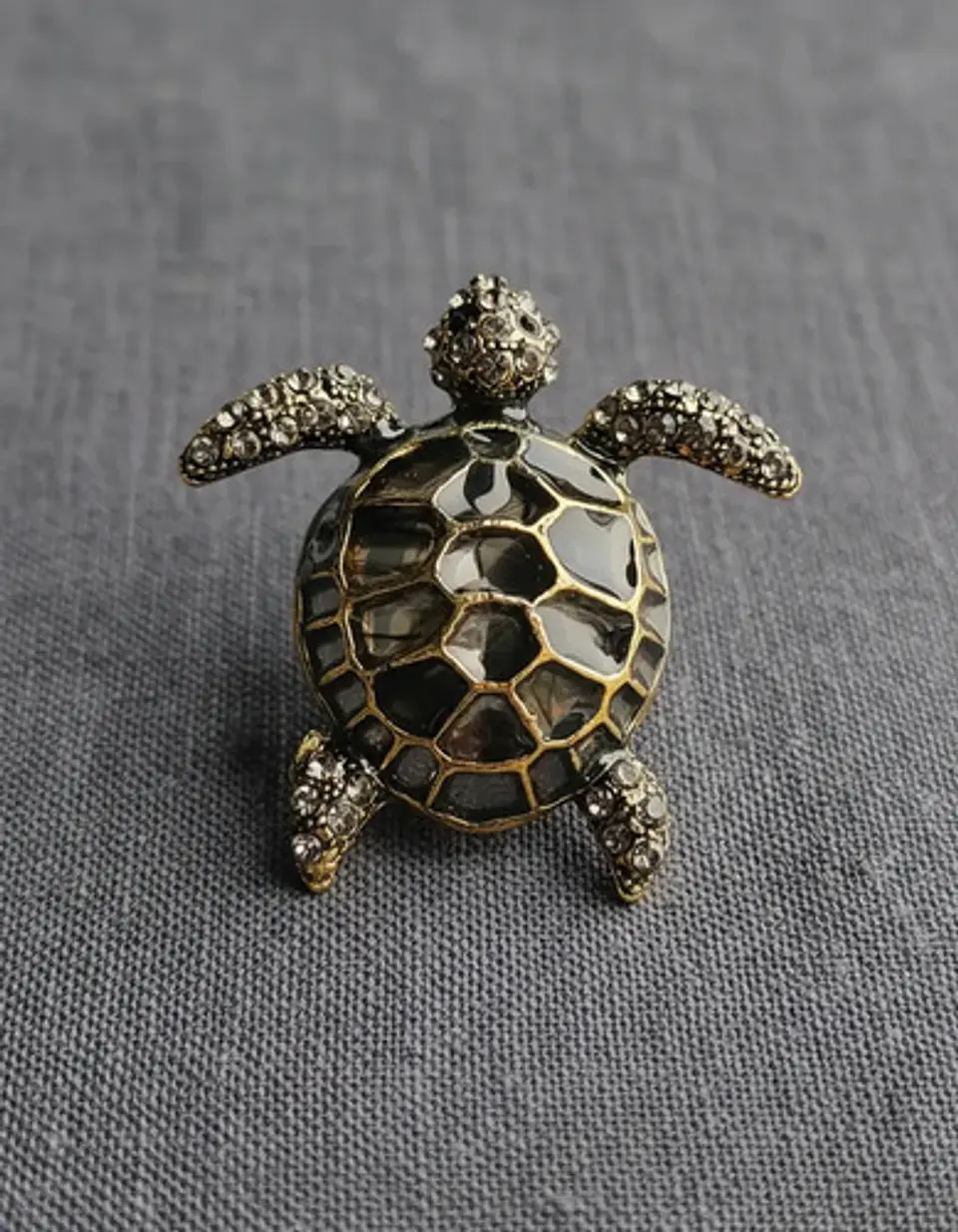 Broche De Alfiler Para Hombre Y Mujer Tortuga Esmaltada Moda 15