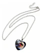 Collar Para Hombre Y Mujer Dije Corazon De Cristal Galaxia - Miniatura 16