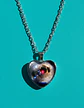 Collar Para Hombre Y Mujer Dije Corazon De Cristal Galaxia - Miniatura 23