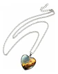 Collar Para Hombre Y Mujer Dije Corazon De Cristal Galaxia - Miniatura 35