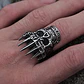 Anillo Para Hombres De Acero Forma De Rey Calavera Cráneo - Miniatura 4