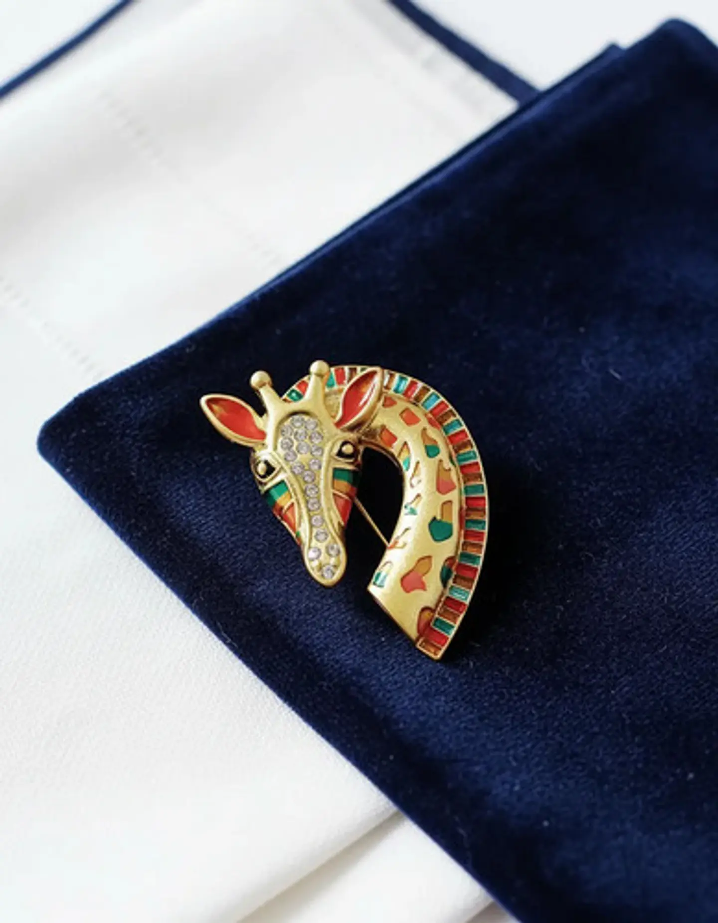 Broche De Alfiler Para Hombres Y Mujeres Jirafa Multicolor 8