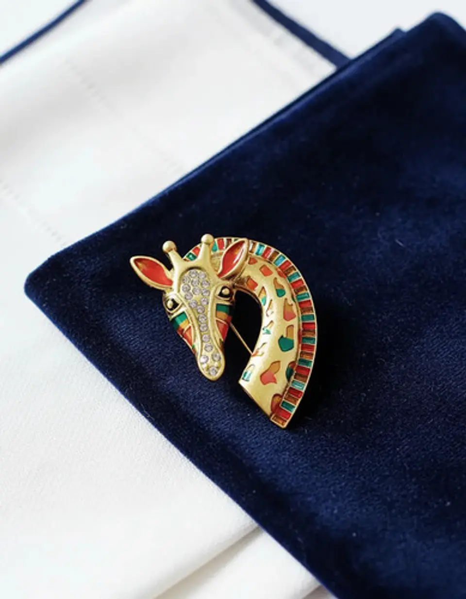Broche De Alfiler Para Hombres Y Mujeres Jirafa Multicolor 8