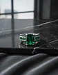 Anillo Vintage Moderno Negro Para Mujeres Con Piedra Cz Lujo - Miniatura 13