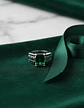 Anillo Vintage Moderno Negro Para Mujeres Con Piedra Cz Lujo - Miniatura 14