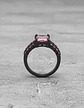 Anillo Vintage Moderno Negro Para Mujeres Con Piedra Cz Lujo - Miniatura 23