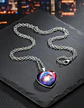 Collar Para Hombres Y Mujeres Dije Corazón Nebulosa Galaxia - Miniatura 25