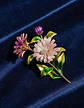 Broche De Alfiler Para Mujeres Floral Esmaltada Margarita - Miniatura 4