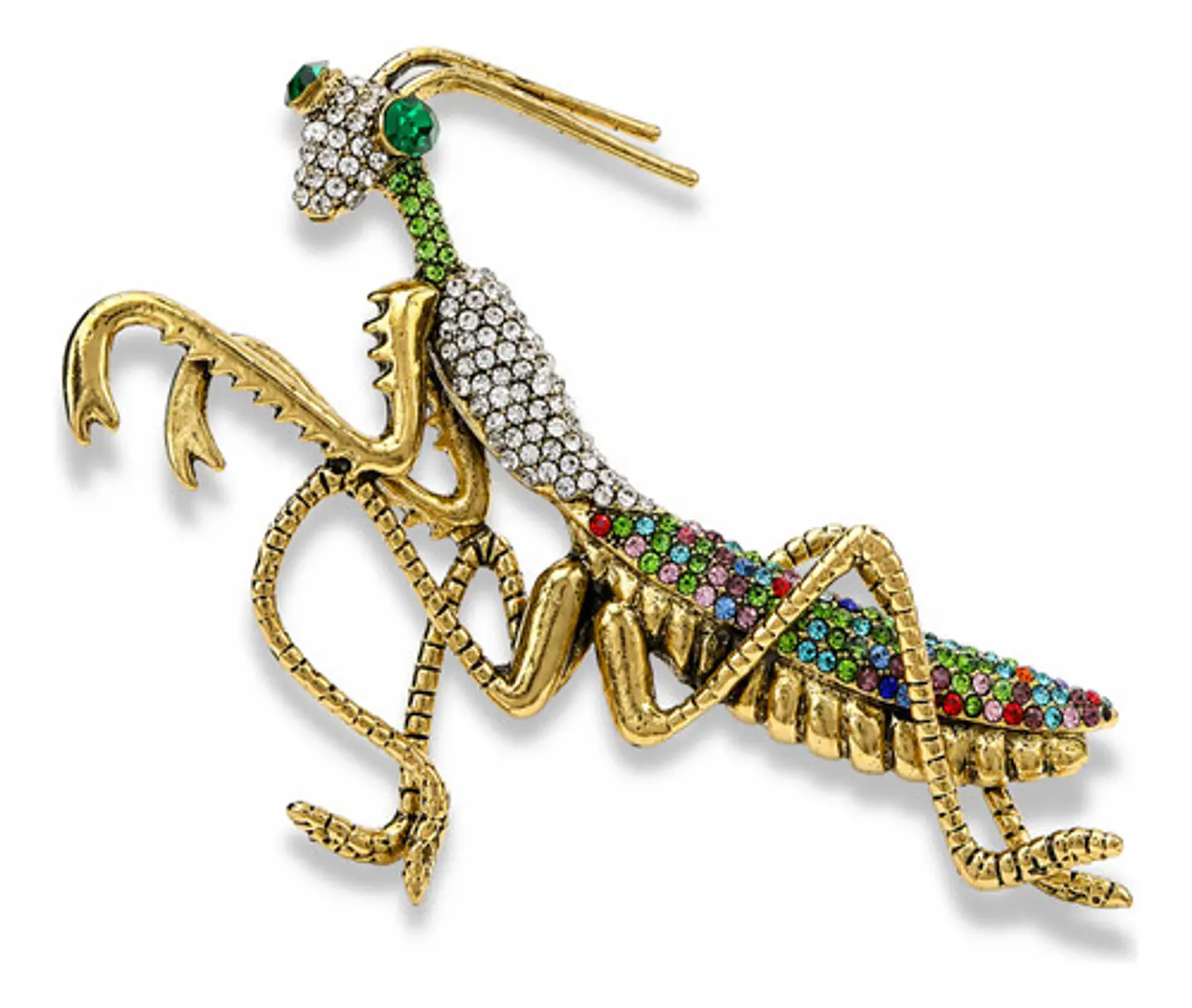 Broche De Alfiler Hombre Y Mujer En Forma De Insecto Mantis 1