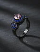 Anillo Vintage Moderno Para Mujeres Con Piedra Lujo Elegante - Miniatura 5