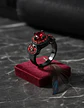 Anillo Vintage Moderno Para Mujeres Con Piedra Lujo Elegante - Miniatura 8