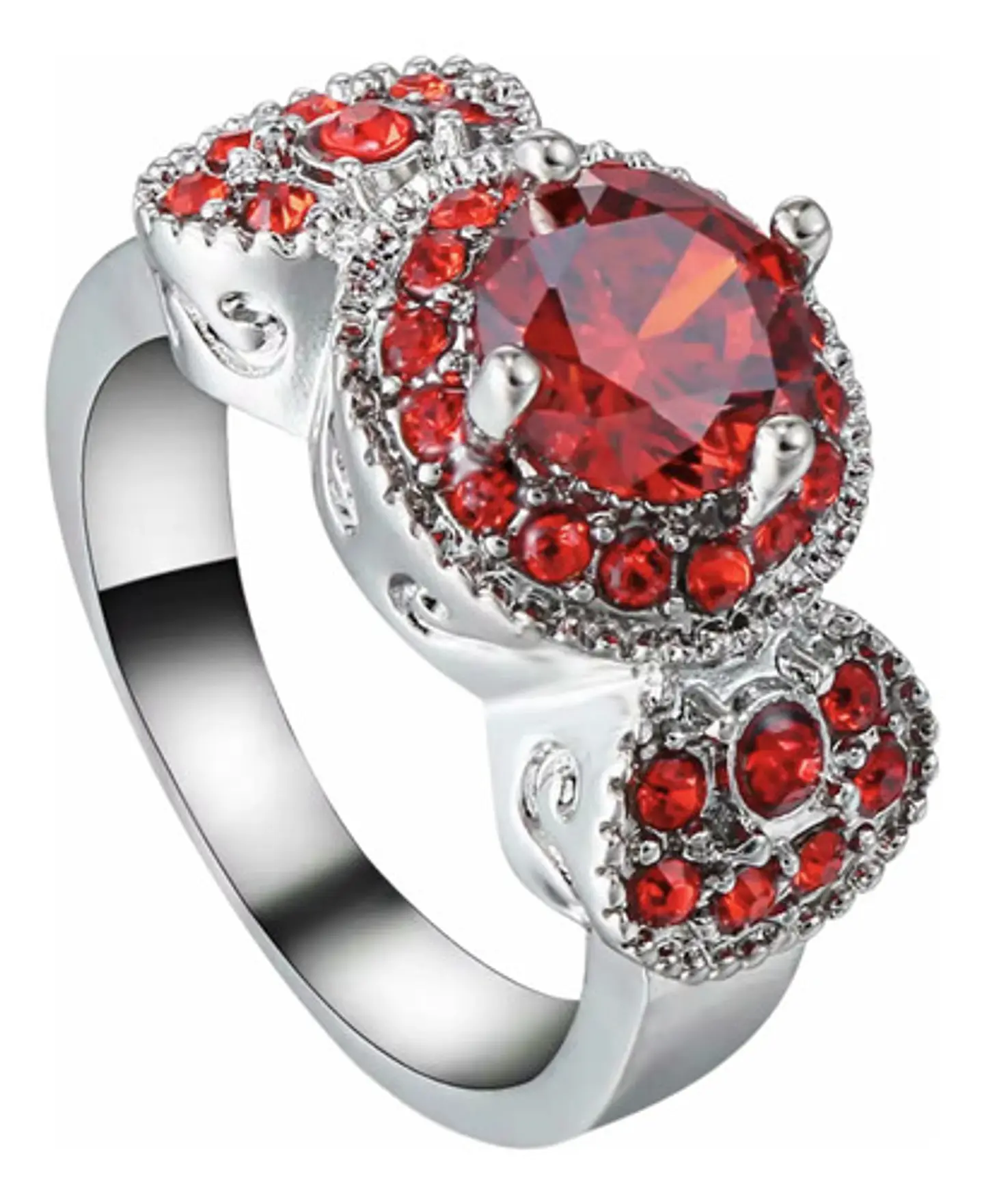 Anillo Vintage Moderno Para Mujeres Con Piedra Lujo Elegante 15