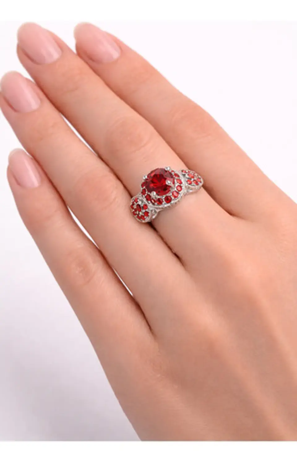 Anillo Vintage Moderno Para Mujeres Con Piedra Lujo Elegante 17