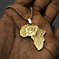 Collar De Acero Para Hombre Y Mujer Dije África Ojo De Horus - Miniatura 3