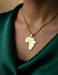 Collar De Acero Para Hombre Y Mujer Dije África Ojo De Horus - Miniatura 5