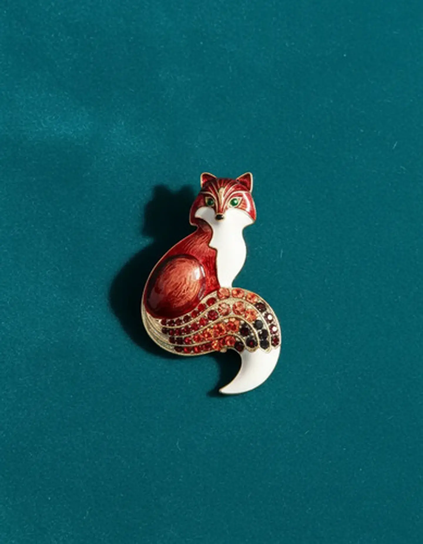 Broche De Alfiler Para Hombre Y Mujer Zorro Animal Esmaltado 9