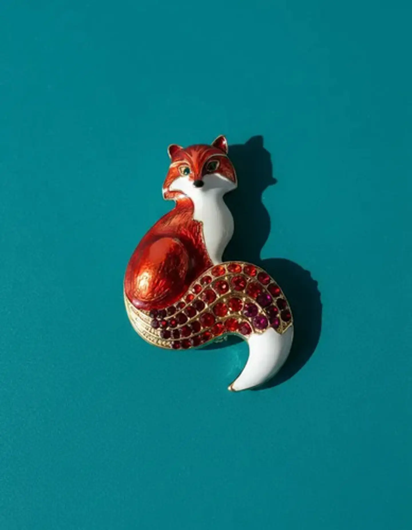 Broche De Alfiler Para Hombre Y Mujer Zorro Animal Esmaltado 10