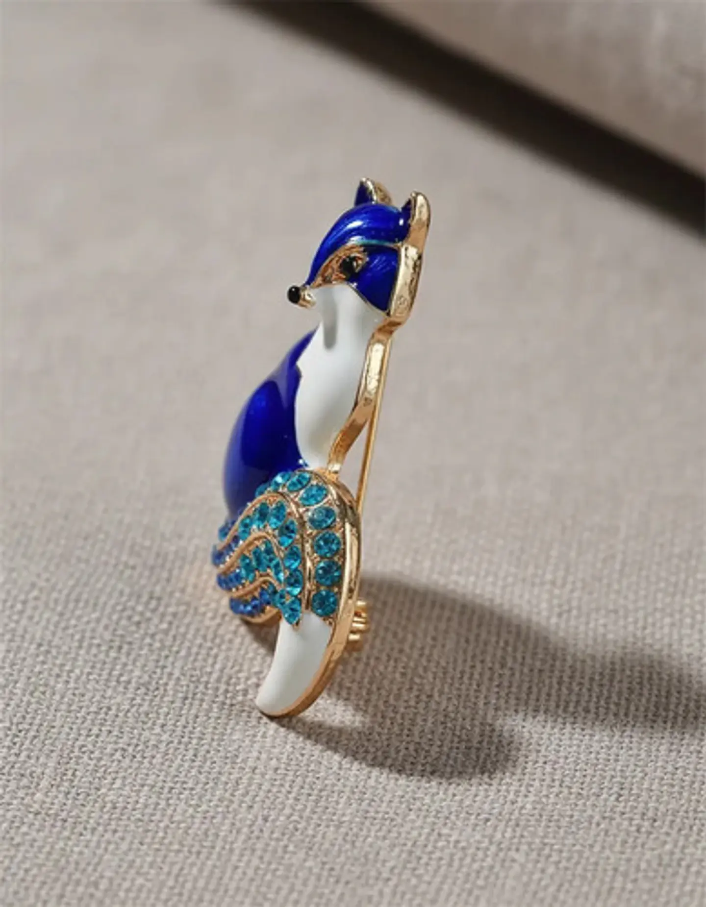 Broche De Alfiler Para Hombre Y Mujer Zorro Animal Esmaltado 18