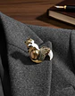 Broche De Alfiler Para Hombre Y Mujer Zorro Animal Esmaltado - Miniatura 22