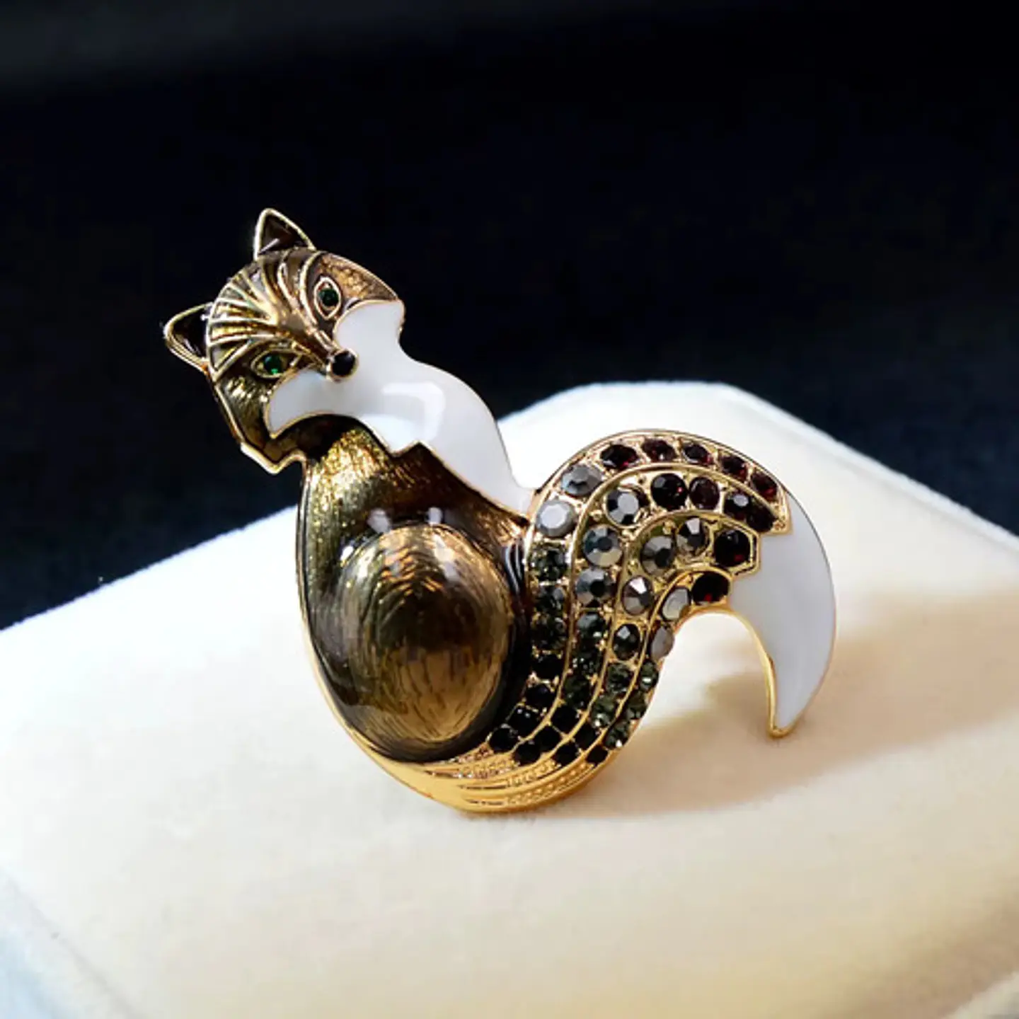 Broche De Alfiler Para Hombre Y Mujer Zorro Animal Esmaltado 27