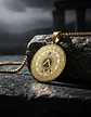 Collar De Acero Para Hombres Dije Medalla Espartano Guerrero - Miniatura 10