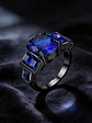 Anillo Vintage Moderno Para Mujeres Piedras Lujo Elegante - Miniatura 10