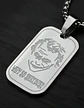 Collar De Acero Para Hombre Y Mujer Dije Guason Joker Batman - Miniatura 17