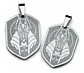 Pack X2 De Acero Para Hombres Y Mujeres Dijes Anubis Egipcio - Miniatura 11