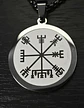 Collar Vikingo De Acero Para Hombres Y Mujeres Dije Vegvísir - Miniatura 18