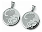 Pack X2 De Acero Para Hombre Y Mujer Dijes Anime Sailor Moon - Miniatura 11