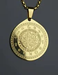 Collar De Acero Para Hombre Y Mujer Dije Heptagrama Alquimia - Miniatura 3