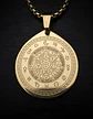 Collar De Acero Para Hombre Y Mujer Dije Heptagrama Alquimia - Miniatura 9