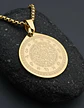 Collar De Acero Para Hombre Y Mujer Dije Heptagrama Alquimia - Miniatura 10