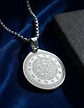 Collar De Acero Para Hombre Y Mujer Dije Heptagrama Alquimia - Miniatura 18