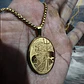 Collar De Acero Para Hombre Y Mujer Dije Poseidón Tridente - Miniatura 4