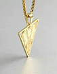 Collar De Acero Para Hombre Y Mujer Dije Elefante Geometrico - Miniatura 3