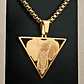 Collar De Acero Para Hombre Y Mujer Dije Elefante Geometrico - Miniatura 6