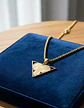 Collar De Acero Para Hombre Y Mujer Dije Elefante Geometrico - Miniatura 7