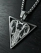 Collar De Acero Para Hombre Y Mujer Dije Elefante Geometrico - Miniatura 16