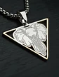 Collar De Acero Para Hombre Y Mujer Dije Elefante Geometrico - Miniatura 19