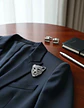 Broche De Alfiler Hombres Y Mujeres Cabeza Leopardo Cristal - Miniatura 10